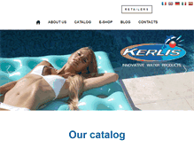 Tablet Screenshot of kerlis.com